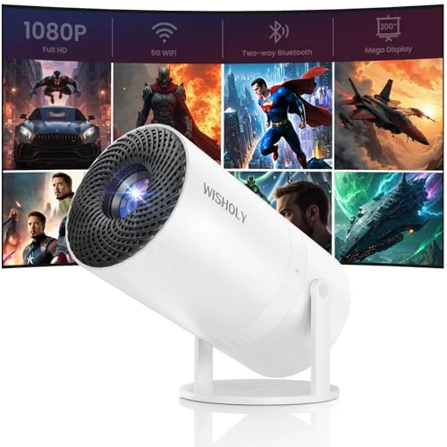 WISHOLY Portable WiFi Projector